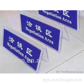 shenzhen elegant acrylic sign outdoor tag